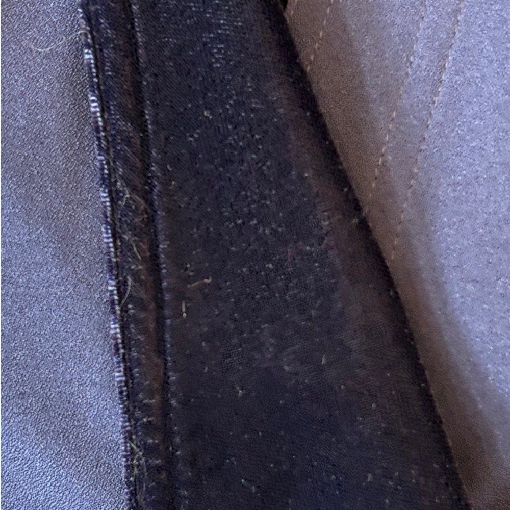 Elie Tahari Leather & Velvet Trim Top XS - Picture 7 of 9